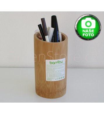 Designový stojánek z bambusu na domácí potřeby Bambu
