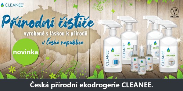 Česká přírodní ekodrogerie CLEANEE.