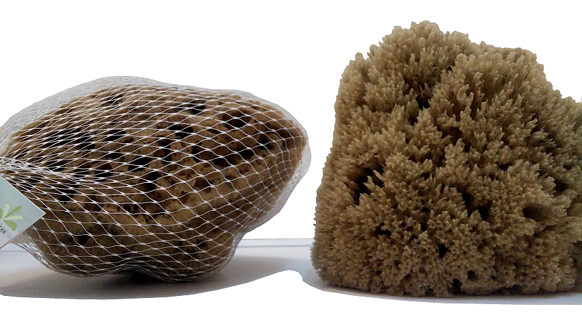 koupelová mořská houba minerální