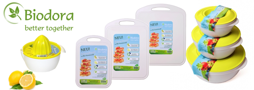biodora produkty z bioplastu do kuchyne domacnosti