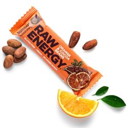 Bombus raw energy tyčinka pomeranč kakao - adventní článek