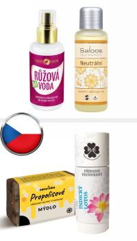 Česká přírodní kosmetika na pleť - pleťová - Purity Vision, Saloos, Naturinka