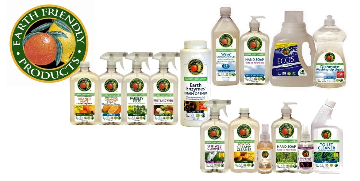 Ekologická drogerie Earth Friendly Products.