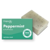 Přírodní tuhé mýdlo máta a mák Friendly Soap bez palmového oleje