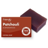 Pánské tuhé mýdlo Pačuli - Santalové dřevo pro muže GreenStore.cz
