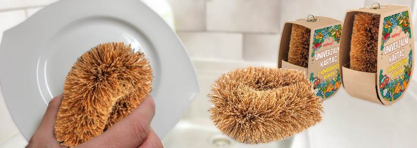 Kokosová drátěnka na mytí nádobí