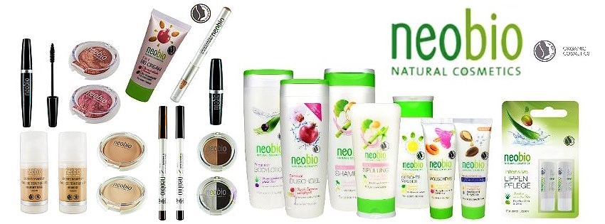 Přírodní kosmetika Neobio z Německa.