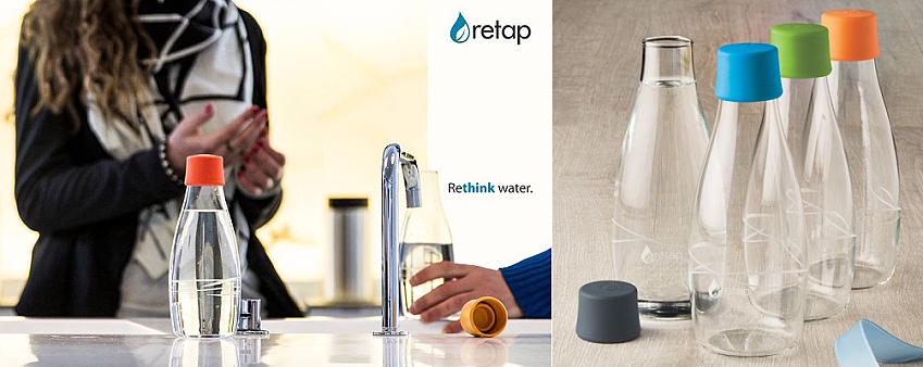 Retap lahev do prace do skoly na vylety na vodu a napoje