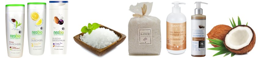 prirodni sprchove gely morska sul koupelove potreby