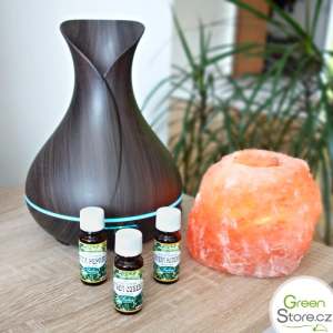 Saloos vonne oleje, solný svícen lampa a difuzer - blog greenstore.cz