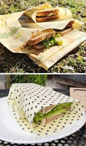 Voskovaný ubrousek na chleba, pečivo, svačiny - wrapík blog GreenStore.cz