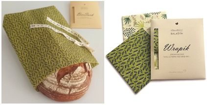 Voskovaný ubrousek na chleba wrapík blog GreenStore.cz