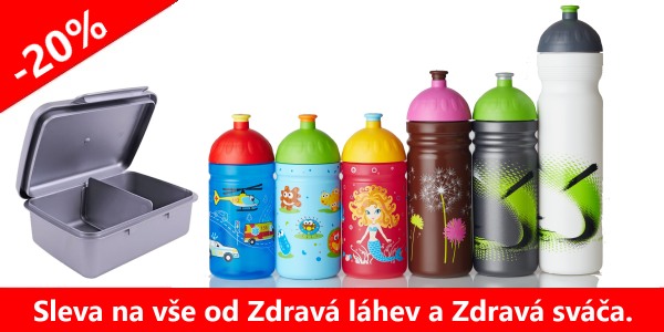Sleva na Zdravá láhev a zdravá sváča.