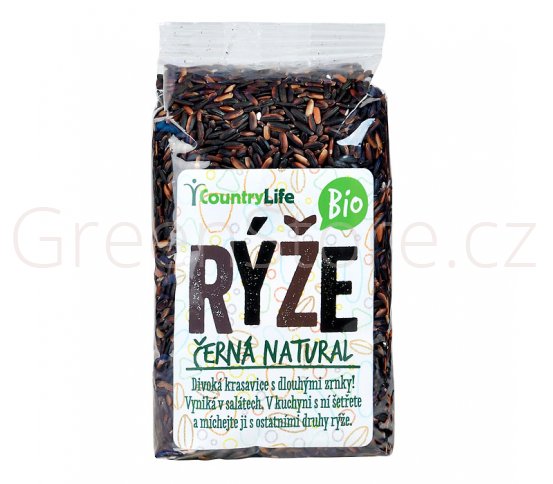 Rýže černá natural 500g BIO
