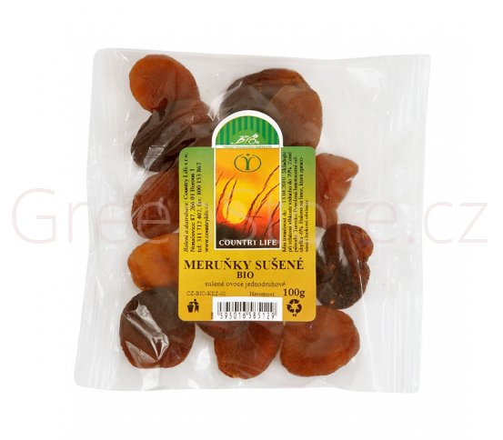 Meruňky sušené 100g BIO