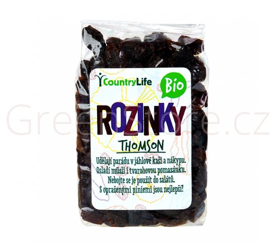 Rozinky Thomson 100g BIO