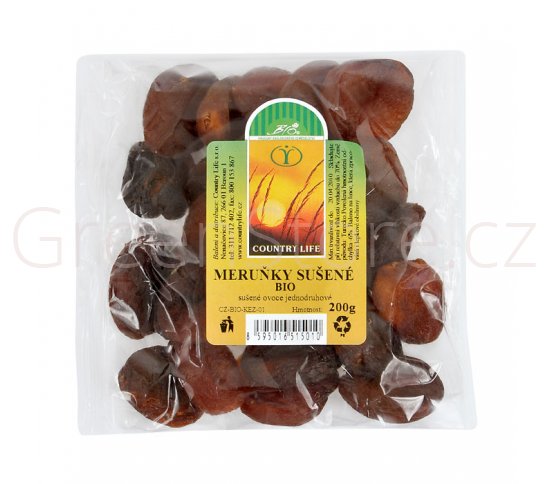 Meruňky sušené 200g BIO