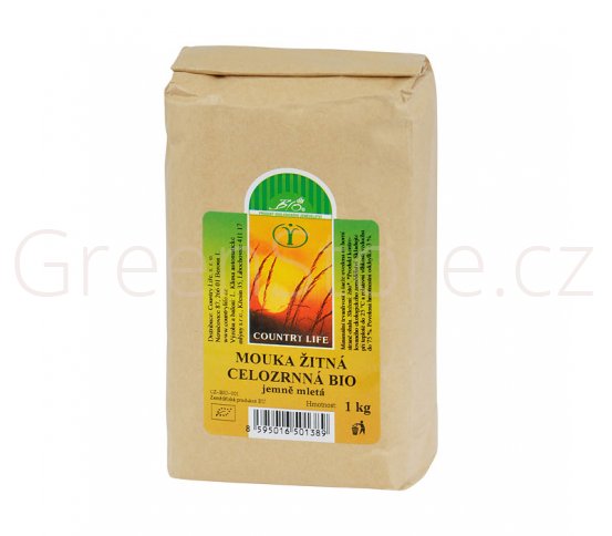 Mouka žitná celozrnná jemně mletá 1kg BIO