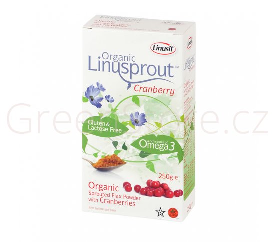 LinuSprout brusinka 250g BIO LINUSIT