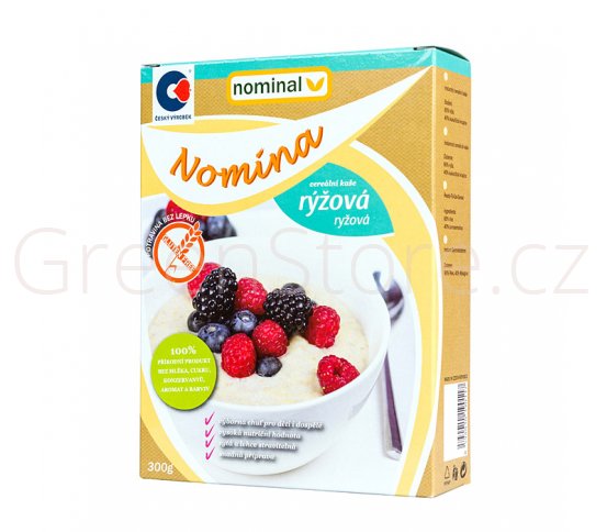 Kaše rýžová bezlepková 300g NOMINA