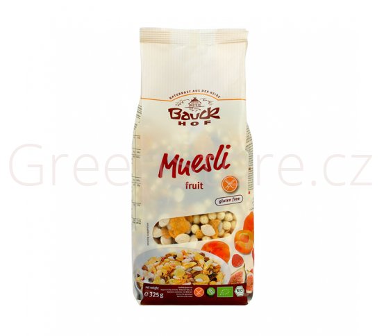 Müsli ovocné bezlepkové 325g BIO BAUCK