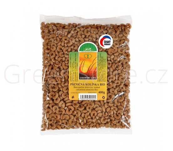 Těstoviny kolínka pšeničná 400g BIO