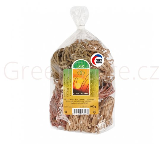 Těstoviny tagliatelle mix 400g BIO