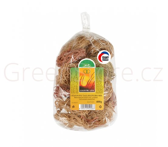 Těstoviny tagliolini mix 400g BIO
