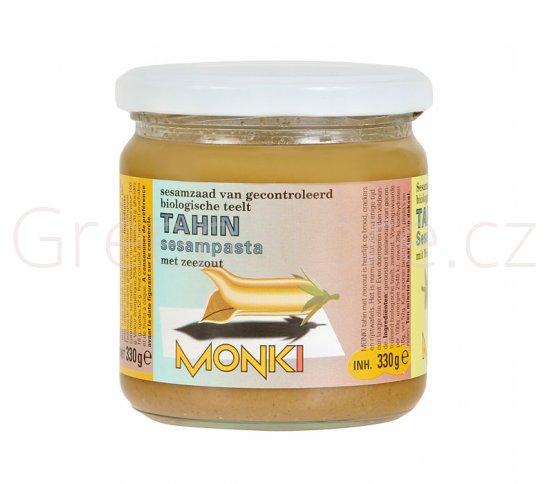 Tahini se solí 330g BIO MONKI