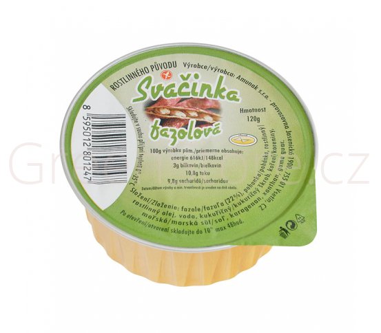Svačinka fazolová 120g AMUNAK