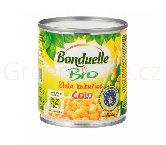 Kukuřice sterilovaná zlatá 150g BIO BONDUELLE