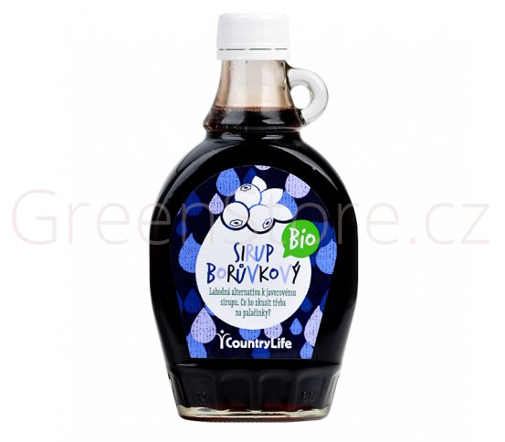 Sirup borůvkový 250ml BIO