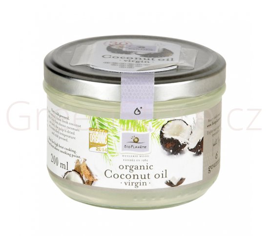 Olej kokosový 200 ml BIO BIOPLANETE