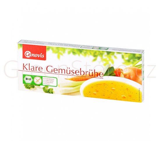 Bujon zeleninový kostky bezlepkový 126g BIO CENOVIS