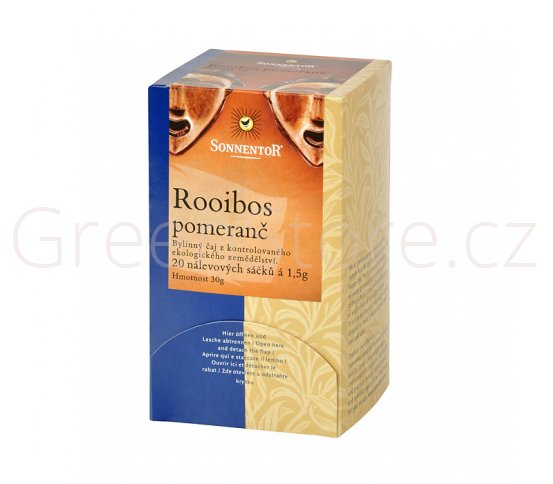 Čaj Rooibos pomeranč 30g BIO SONNENTOR