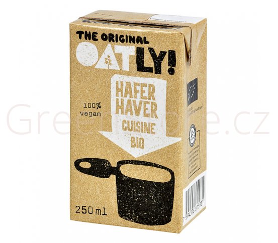Smetana ovesná 250ml BIO OATLY