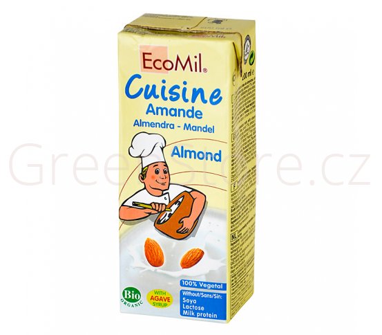 Smetana mandlová 200ml BIO ECOMIL