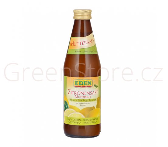Šťáva citronová 330ml BIO EDEN