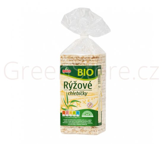 Chlebíčky rýžové bezlepkové 140g BIO RACIO