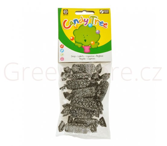 Bonbony s příchutí lékořice bezlepkové 75g BIO CANDY TREE