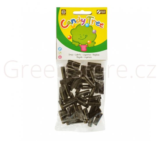 Kousky sladké s příchutí lékořice 100g BIO CANDY TREE