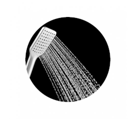 Aguaflux Úsporná sprcha Basic Eco 8l - chrom 2