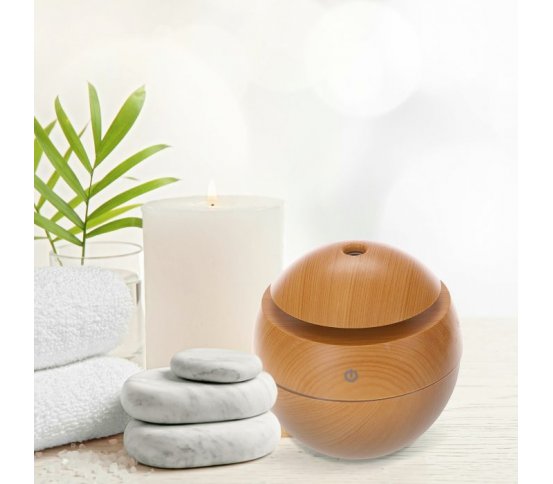 Aroma difuzér Ball světlé dřevo 130ml Sixtol 4