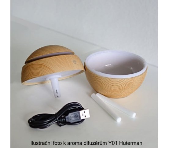 Aroma difuzér Ball Y01 černý 130ml Hütermann 2