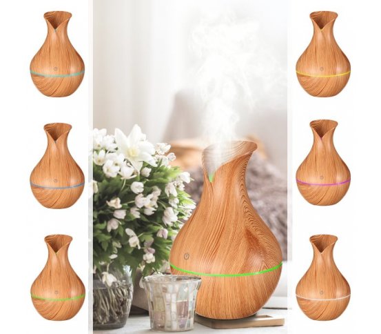 Aroma difuzér Flower světlé dřevo 130ml Sixtol 3