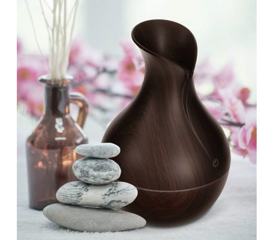 Aroma difuzér Flower tmavé dřevo 130ml Sixtol 2