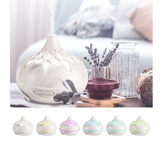 Designový aroma difuzér s led svítilnou