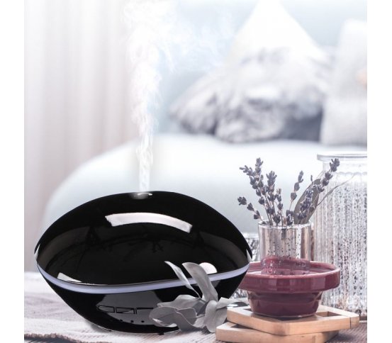 Aroma difuzér Stone černý lesk 500ml Sixtol 4