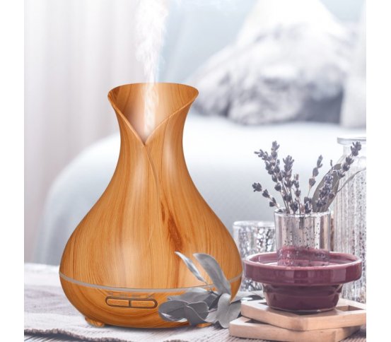 Aroma difuzér Vulcan světlé dřevo 350ml Sixtol - SLEVA