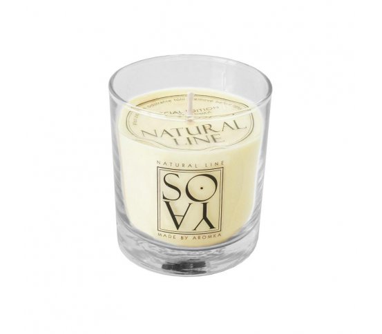 Svíčka ze sojového vosku 200ml - čisté prádlo Aromka